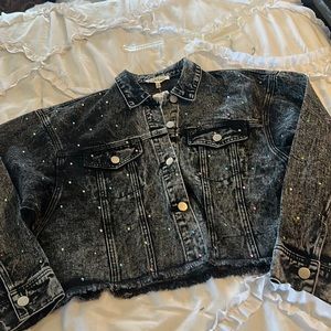 Peach Love Denim Jacket